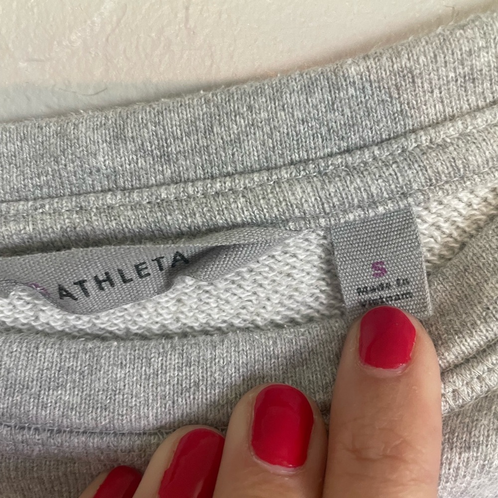 Athleta Cityscape Sweatshirt Side Zippers - Picture 4 of 7